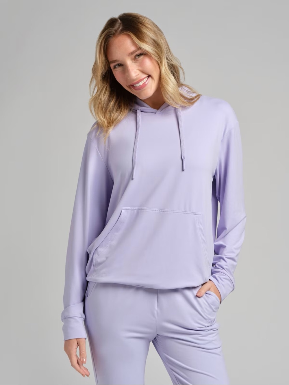 NWT Cmfrt AllDayJersey Lavender Hoodie Sweatshirt